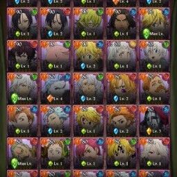 Asia |4.6M CC| 3LR + 6UR + Collab TOG + Rising (Ludociel4/6,Diane2/6,Elizabeth2/6,EliMeli & etc) |Unlinked| CheckSS (SDS1247) 3